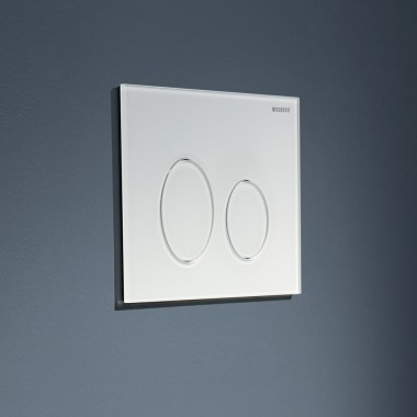 Geberit Sigma40 round betjeningsplate