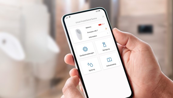 Geberit Control App – verktøyoversikt Geberit Control App – verktøyoversikt